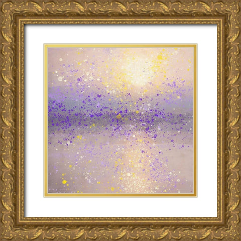 Lake Reflection II Gold Ornate Wood Framed Art Print with Double Matting by Wiley, Marta