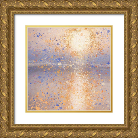 Lake Reflection IIII Gold Ornate Wood Framed Art Print with Double Matting by Wiley, Marta