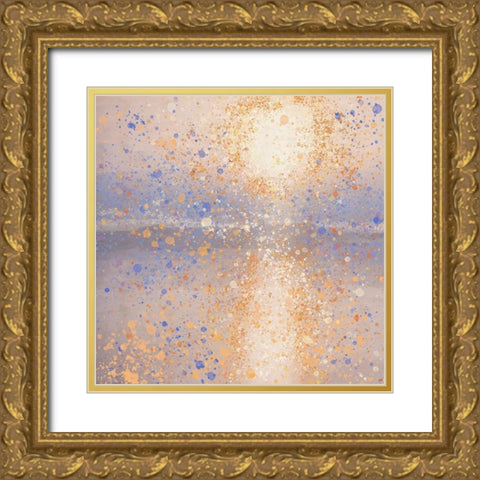 Lake Reflection V Gold Ornate Wood Framed Art Print with Double Matting by Wiley, Marta