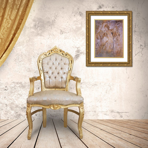 Dream Dancer Gold Ornate Wood Framed Art Print with Double Matting by Wiley, Marta