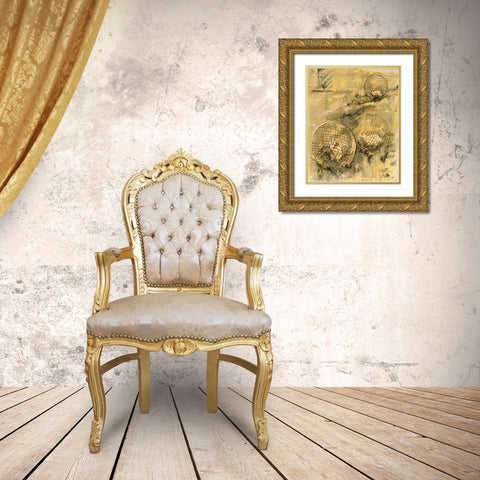 Extinction and Protection Gold Ornate Wood Framed Art Print with Double Matting by Wiley, Marta