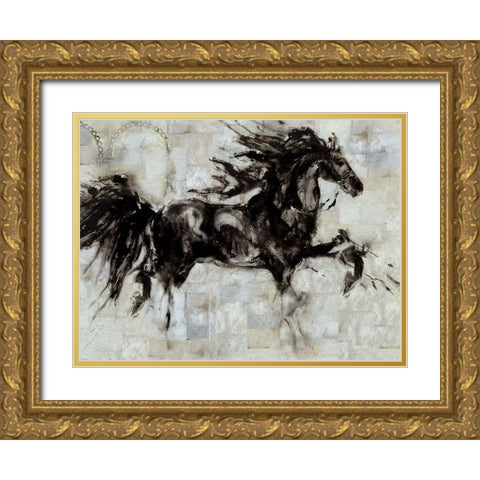 Lepa Zena Color II Gold Ornate Wood Framed Art Print with Double Matting by Wiley, Marta