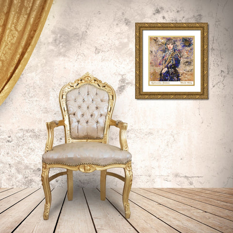 Afganistan III Gold Ornate Wood Framed Art Print with Double Matting by Wiley, Marta