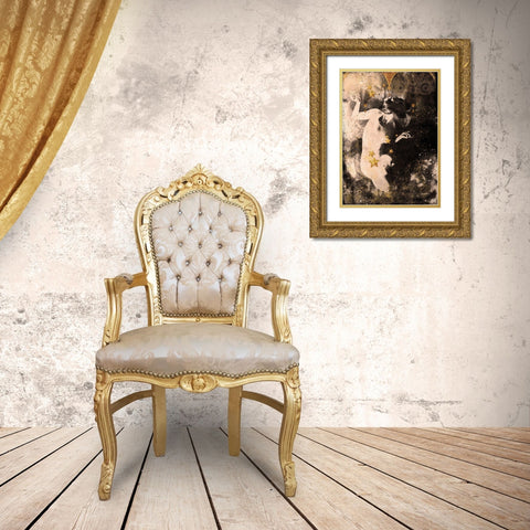 Toxic Fairy II Gold Ornate Wood Framed Art Print with Double Matting by Wiley, Marta