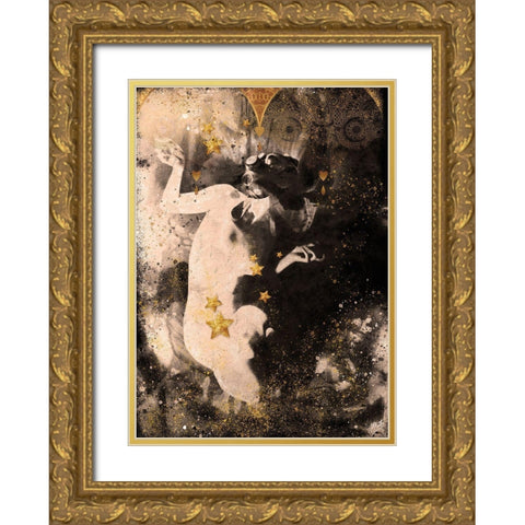 Toxic Fairy II Gold Ornate Wood Framed Art Print with Double Matting by Wiley, Marta