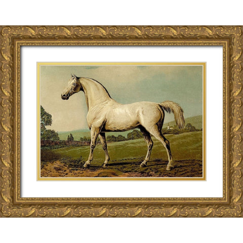 Mambrino, 1900 Gold Ornate Wood Framed Art Print with Double Matting by Sidney, Samuel