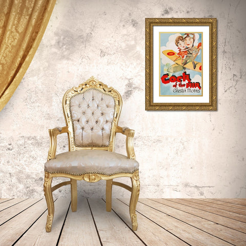Vintage Film Posters: Cock of the Air Gold Ornate Wood Framed Art Print with Double Matting by Unknown