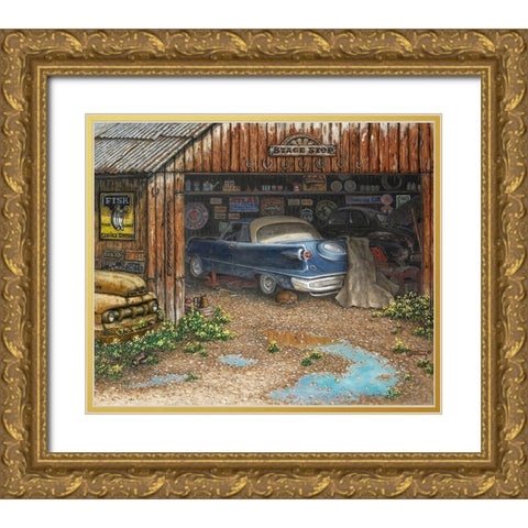 The Collector Gold Ornate Wood Framed Art Print with Double Matting by Kruskamp, Janet