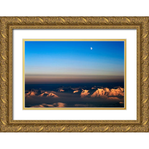Back to the Arctic Gold Ornate Wood Framed Art Print with Double Matting by NASA