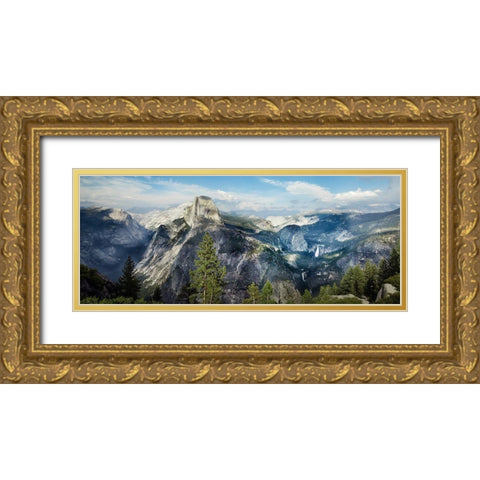 Yosemite National Park-California Gold Ornate Wood Framed Art Print with Double Matting by Highsmith, Carol
