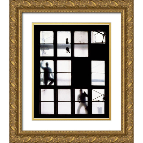 Historic Reading Terminal and Market-Philadelphia-PA Gold Ornate Wood Framed Art Print with Double Matting by Highsmith, Carol
