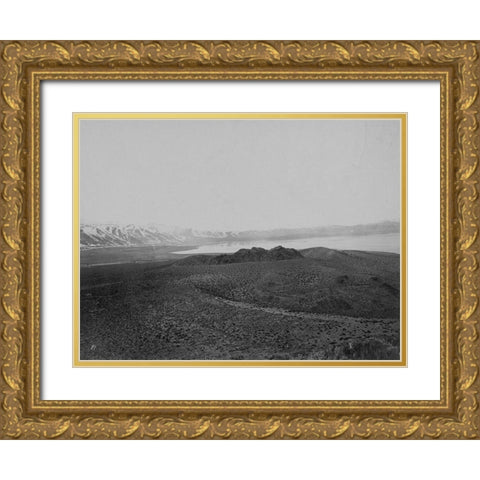 Mono Lake-California Gold Ornate Wood Framed Art Print with Double Matting by OSullivan, Timothy H