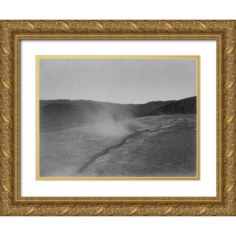 Steamboat Springs-Nevada Gold Ornate Wood Framed Art Print with Double Matting by OSullivan, Timothy H