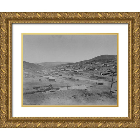 Austin-Nevada Gold Ornate Wood Framed Art Print with Double Matting by OSullivan, Timothy H