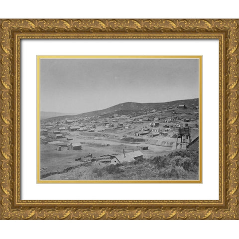 Austin-Nevada Gold Ornate Wood Framed Art Print with Double Matting by OSullivan, Timothy H