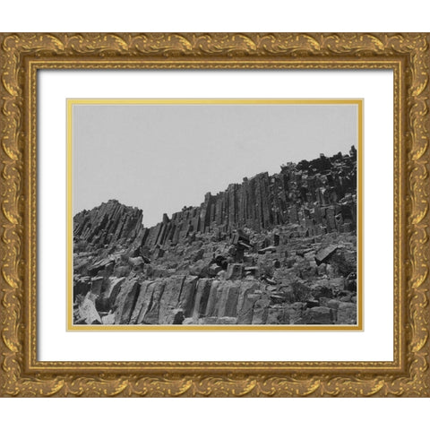 Karnak Montezuma Range-Nevada Gold Ornate Wood Framed Art Print with Double Matting by OSullivan, Timothy H