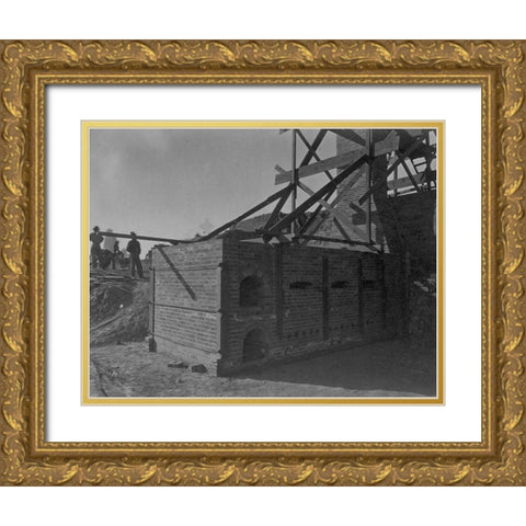 Furnace-Oreana-Nevada Gold Ornate Wood Framed Art Print with Double Matting by OSullivan, Timothy H