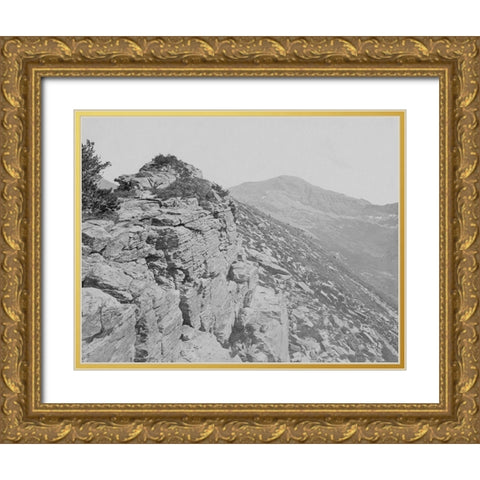 Humboldt Mountains-Nevada Gold Ornate Wood Framed Art Print with Double Matting by OSullivan, Timothy H