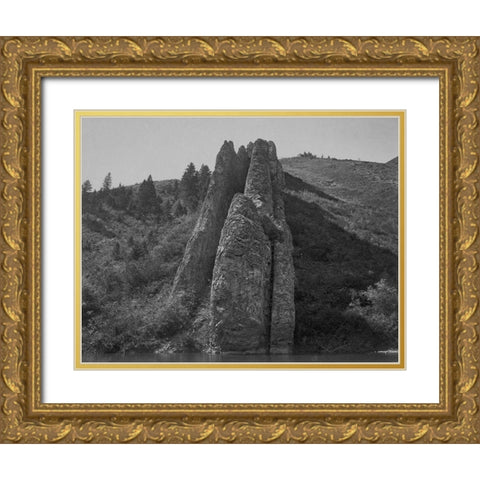 Devils Slide-Utah Gold Ornate Wood Framed Art Print with Double Matting by OSullivan, Timothy H