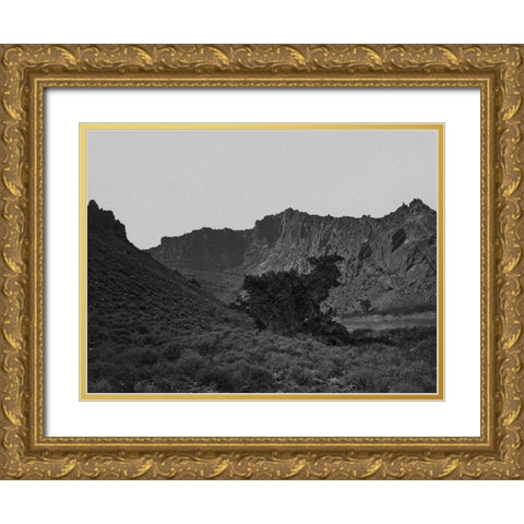 Near Flaming Gorge-Green River-Utah Gold Ornate Wood Framed Art Print with Double Matting by OSullivan, Timothy H