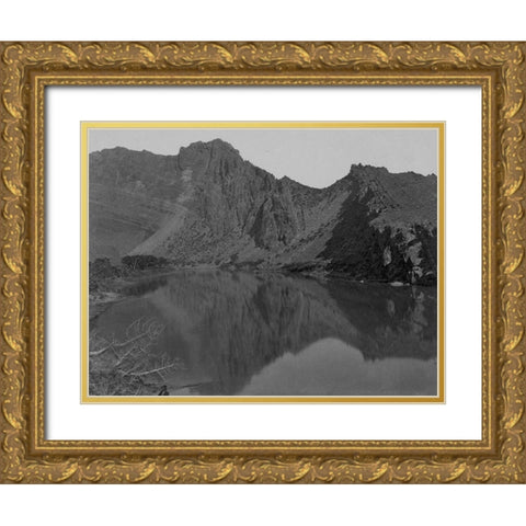 Flaming Gorge-Green River-Utah Gold Ornate Wood Framed Art Print with Double Matting by OSullivan, Timothy H
