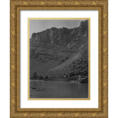 Flaming Gorge-Green River-Utah Gold Ornate Wood Framed Art Print with Double Matting by OSullivan, Timothy H