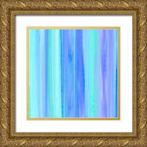 Evening Rain Gold Ornate Wood Framed Art Print with Double Matting by Alpenglow Workshop