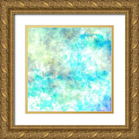 Sky Above Gold Ornate Wood Framed Art Print with Double Matting by Alpenglow Workshop