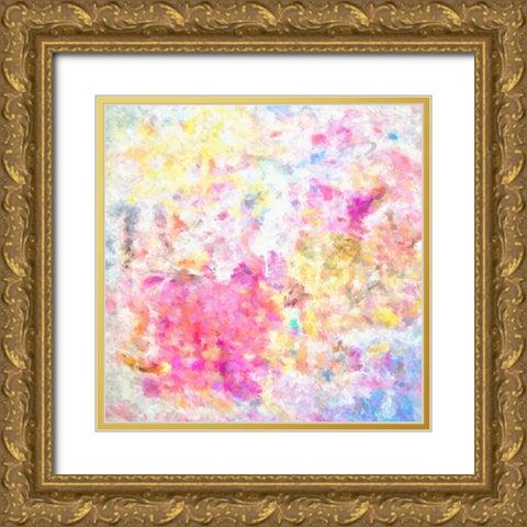 Twilight Hour Gold Ornate Wood Framed Art Print with Double Matting by Alpenglow Workshop