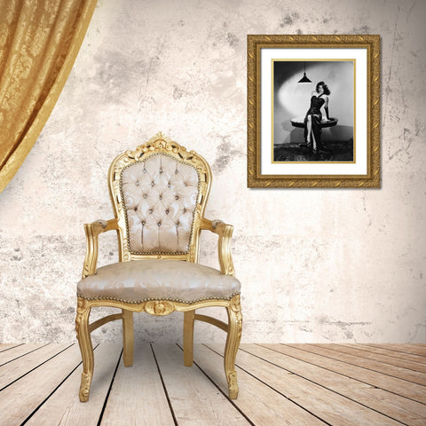 Ava Gardner, The Killers, 1946 Gold Ornate Wood Framed Art Print with Double Matting by Vintage Hollywood Archive