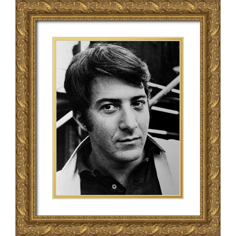 Dustin Hoffman, 1968 Gold Ornate Wood Framed Art Print with Double Matting by Vintage Hollywood Archive