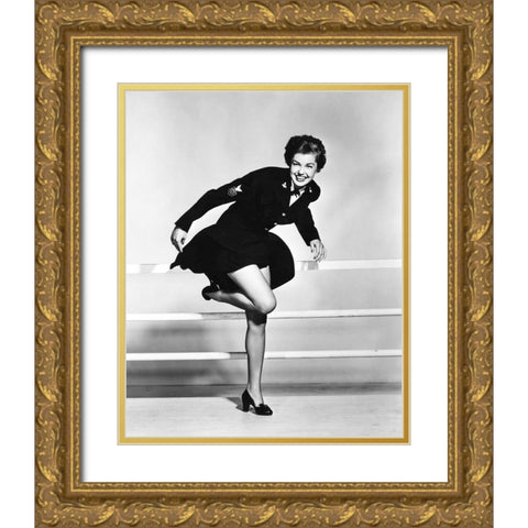 Esther Williams, Skirts Ahoy!, 1952 Gold Ornate Wood Framed Art Print with Double Matting by Vintage Hollywood Archive