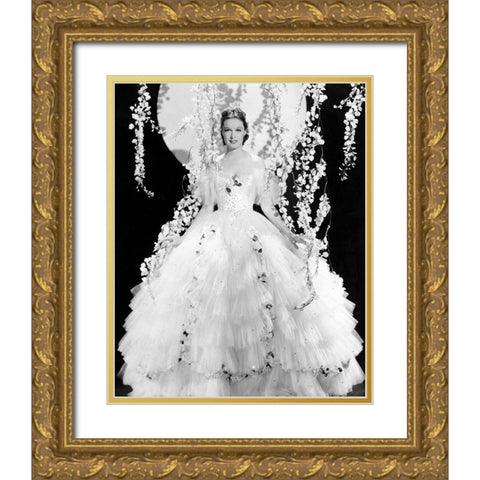Gail Patrick, Mississippi, 1935 Gold Ornate Wood Framed Art Print with Double Matting by Vintage Hollywood Archive