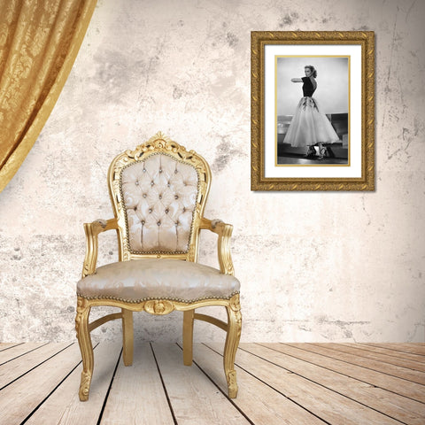 Grace Kelly, Rear Window, 1954 I Gold Ornate Wood Framed Art Print with Double Matting by Vintage Hollywood Archive