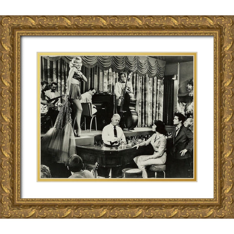 Jailhouse Rock, 1959 IV Gold Ornate Wood Framed Art Print with Double Matting by Vintage Hollywood Archive