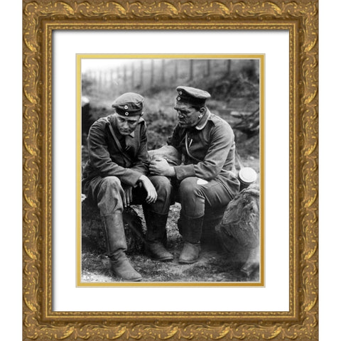 All Quiet on the Western Front Gold Ornate Wood Framed Art Print with Double Matting by Vintage Hollywood Archive