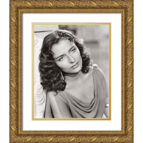 Marina Berti Gold Ornate Wood Framed Art Print with Double Matting by Vintage Hollywood Archive