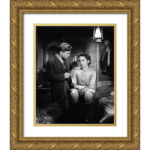 National Velvet Gold Ornate Wood Framed Art Print with Double Matting by Vintage Hollywood Archive