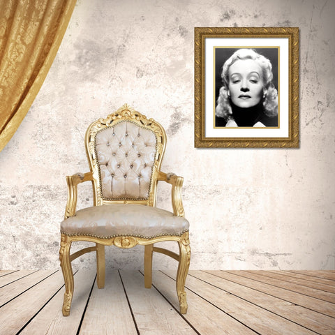Ona Munson, 1941 Gold Ornate Wood Framed Art Print with Double Matting by Vintage Hollywood Archive