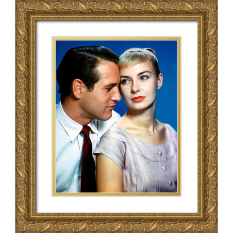 Paul Newman,Â Joanne Woodward, The Long, Hot Summer, 1958 Gold Ornate Wood Framed Art Print with Double Matting by Vintage Hollywood Archive