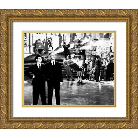 Citizen Kane, 1941 Gold Ornate Wood Framed Art Print with Double Matting by Vintage Hollywood Archive
