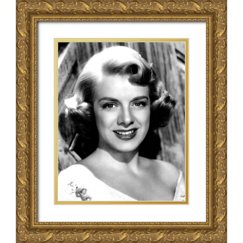 Rosemary Clooney, 1954 Gold Ornate Wood Framed Art Print with Double Matting by Vintage Hollywood Archive
