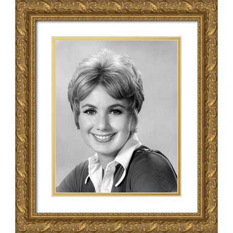 Shirley Jones, The Partridge Family, 1972 Gold Ornate Wood Framed Art Print with Double Matting by Vintage Hollywood Archive