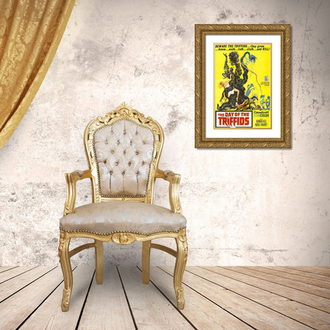 Day of the Triffids-1962 Gold Ornate Wood Framed Art Print with Double Matting by Vintage Hollywood Archive