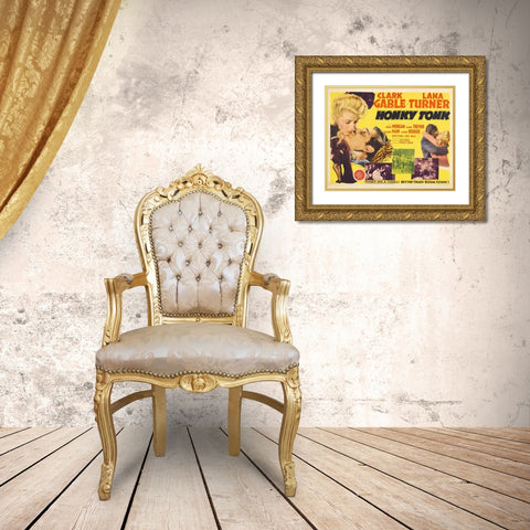 Honky Tonk-1941 Gold Ornate Wood Framed Art Print with Double Matting by Vintage Hollywood Archive