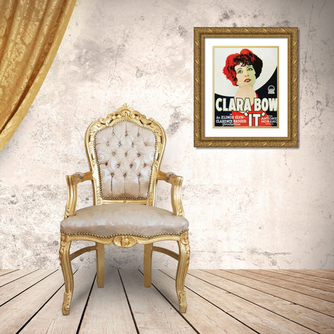 It-1927 Gold Ornate Wood Framed Art Print with Double Matting by Vintage Hollywood Archive