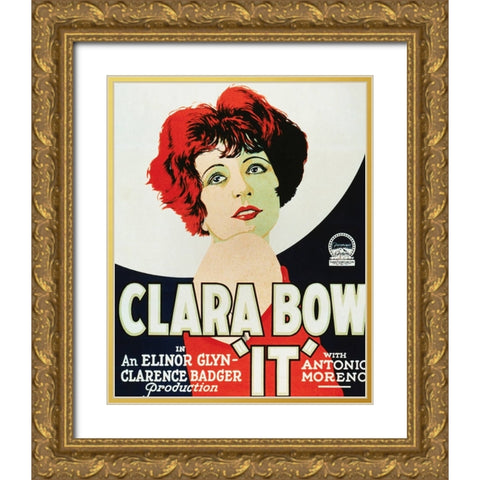 It-1927 Gold Ornate Wood Framed Art Print with Double Matting by Vintage Hollywood Archive