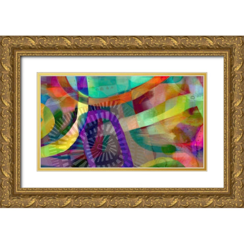 Isnt It Ironic Gold Ornate Wood Framed Art Print with Double Matting by Naskrent, Delores