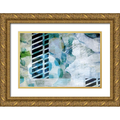 Life Span Gold Ornate Wood Framed Art Print with Double Matting by Naskrent, Delores