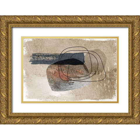 Perfect Performance Gold Ornate Wood Framed Art Print with Double Matting by Naskrent, Delores